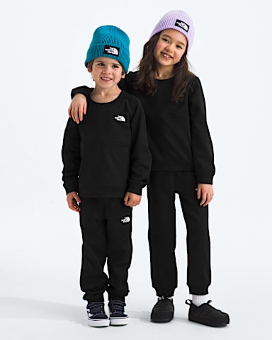 Ensemble en molleton TNF Performance pour enfants TNF Noir TNF HERO