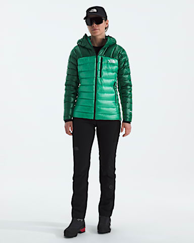 Womens Summit Breithorn Hoodie TNF Nebula GreenEvergreen HERO2