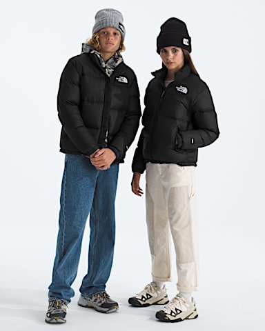 Teen 1996 Retro Nuptse Jacket TNF TNF Black  Recycled Down Main