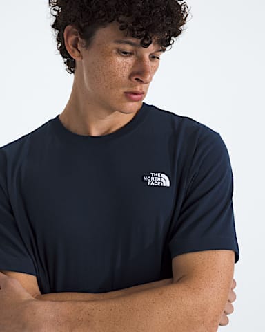 Mens Evolution Simple Dome Regular ShortSleeve Tee TNF Summit Navy HERO2