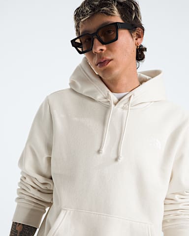 Mens Evolution Box NSE Regular Hoodie TNF White Dune HERO3