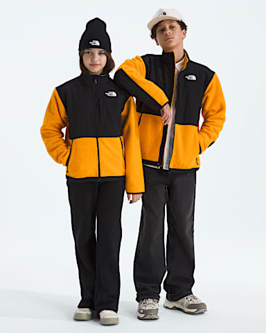 Boys Girls Denali Jacket TNF Summit Gold Main