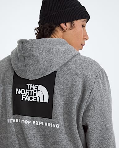 Mens Evolution Box NSE Regular Hoodie TNF TNF Mid Grey Heather HERO2