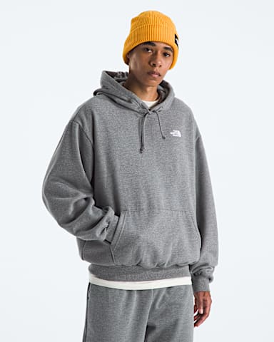 Mens Evolution Simple Dome Oversize Hoodie TNF TNF Mid Grey Heather Main