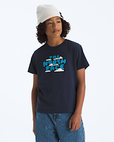 Boys Girls Evolution Bubble Cloud ShortSleeve TeeGraphic TNF Summit Navy HERO2