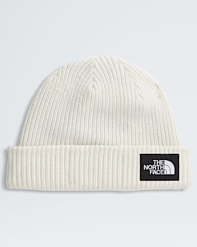 Salty Lined Beanie TNF White Dune HERO