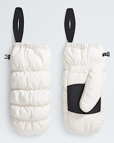 Montana Puffer Mitts TNF White Dune HERO