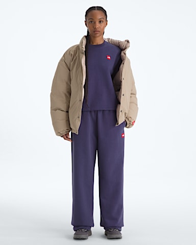 Womens TNF Red Box Crew TNF Eternal Purple HERO2