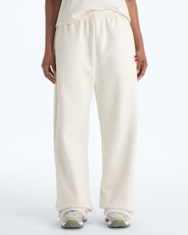 Womens TNF Red Box Sweatpants TNF White Dune Main