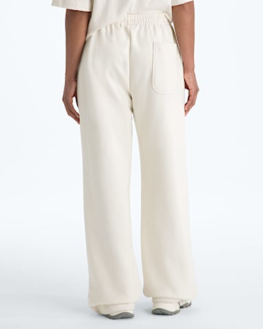 Womens TNF Red Box Sweatpants TNF White Dune BACK