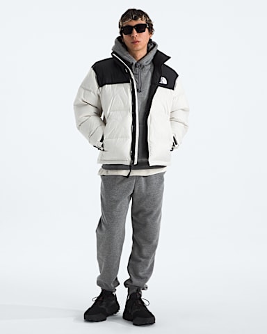 Veste 1996 Retro Nuptse pour homme TNF Dune BlancheNoir TNFDuvet Recycle HERO2