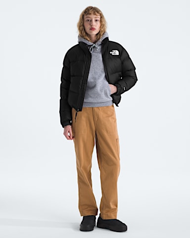 Womens 1996 Retro Nuptse Jacket TNF TNF BlackRecycled Down HERO2