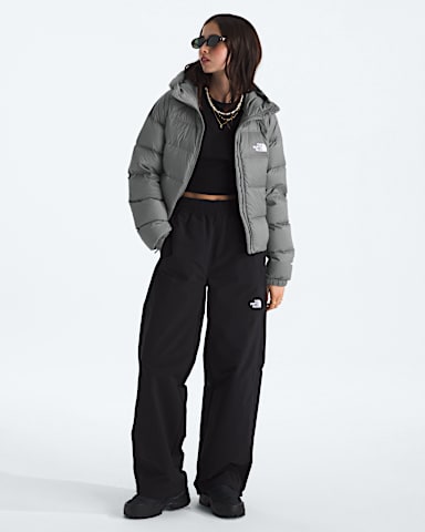 Womens Hydrenalite Down Hoodie TNF Smoked Pearl HERO2