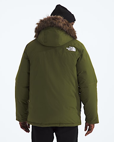 Mens McMurdo Parka TNF Woodland Green BACK