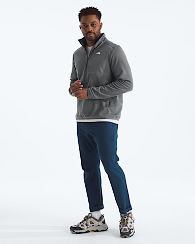 Mens TNF Performance Fleece Zip TNF Smoked Pearl HERO2