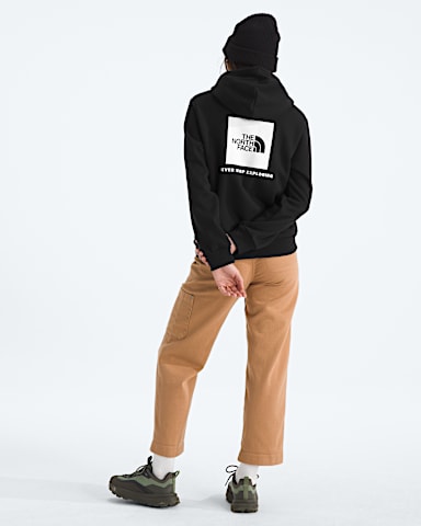 Womens Evolution Box NSE Regular Hoodie TNF TNF Black HERO2