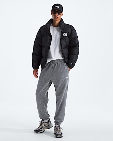 Mens Evolution Simple Dome Regular Pants TNF TNF Mid Grey Heather HERO2