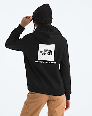 Womens Evolution Box NSE Regular Hoodie TNF TNF Black Main