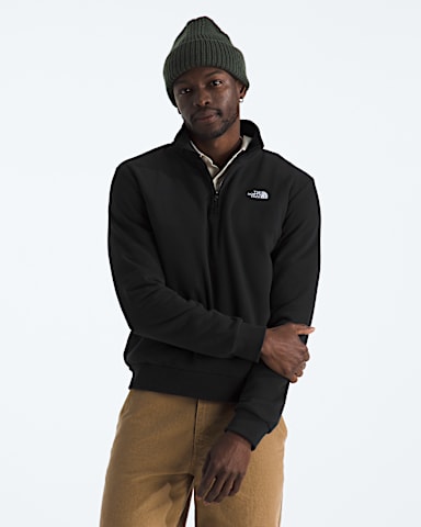 Mens Evolution Simple Dome Regular Zip TNF TNF Black HERO