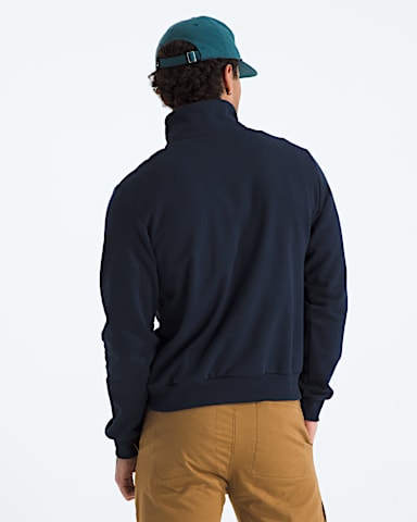 Mens Evolution Simple Dome Regular Zip TNF Summit Navy BACK