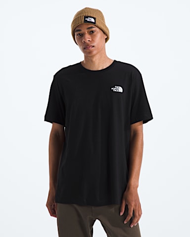 Mens Evolution Box Camo Fill ShortSleeve TeeGraphic TNF TNF Black BACK