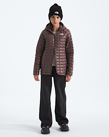 Girls THERMOBALL Parka TNF Tawny Quartz HERO2