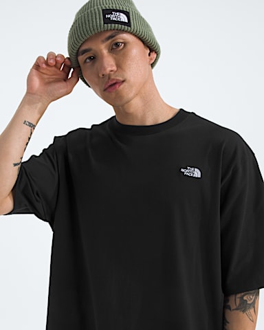 Tshirt ample manches courtes TNF Essential pour hommes TNF Noir TNF HERO2