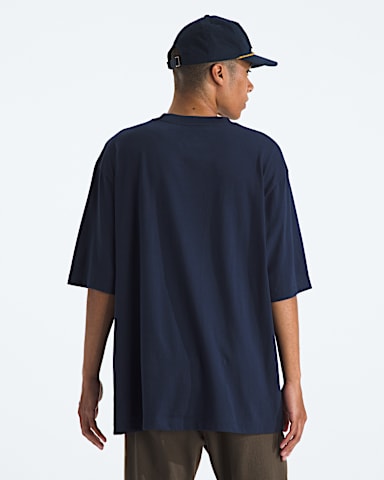 Tshirt ample  manches courtes TNF Essential pour hommes TNF Bleu Sommet BACK