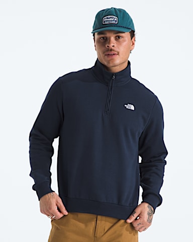 Mens Evolution Simple Dome Regular Zip TNF Summit Navy Main