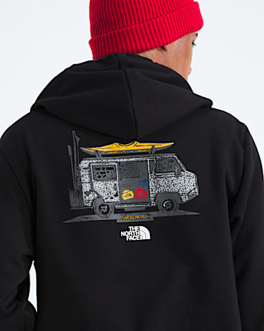 Mens Evolution Van Life HoodieGraphic TNF TNF Black HERO2