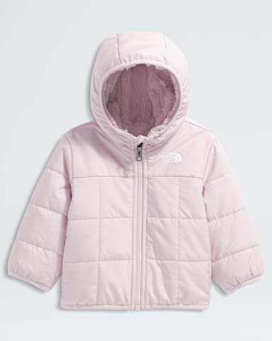 Baby Girls Reversible Shasta FullZip Hooded Jacket TNF Pale Blossom ALTFRONT