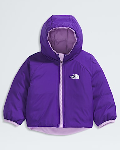 Baby Reversible Perrito Hooded Jacket TNF Lite Lilac HEROREV