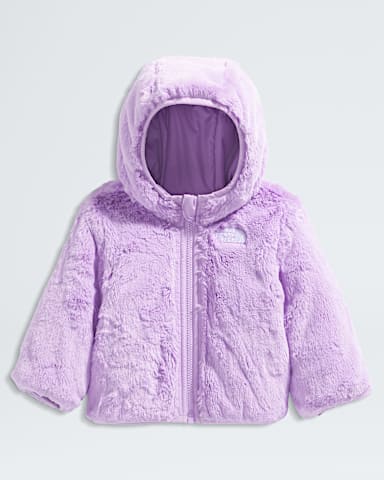 Baby Girls Reversible Shasta FullZip Hooded Jacket TNF Lite Lilac HEROREV