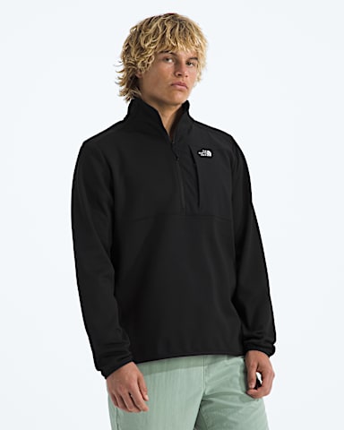Mens TNF Performance Fleece  Zip TNF TNF Black Main