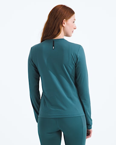 Chandail manches longues Dune Sky pour femmes TNF Espace BACK