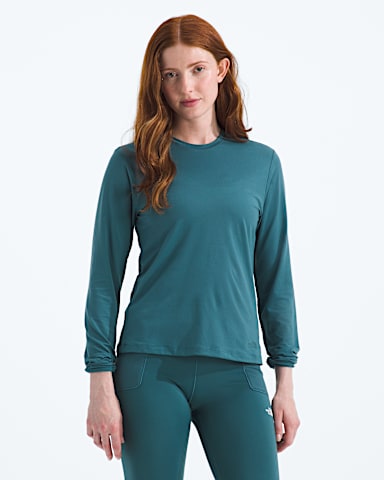 Chandail manches longues Dune Sky pour femmes TNF Espace HERO