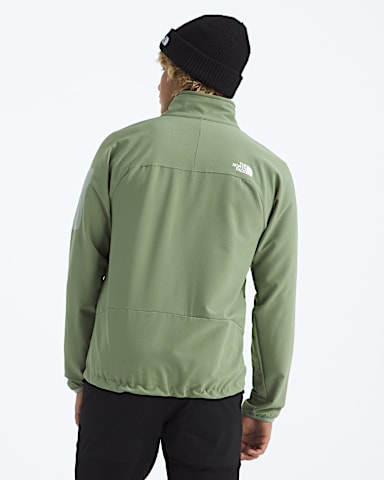 Mens Tek Approach Jacket TNF Bark MistSlate Moss BACK