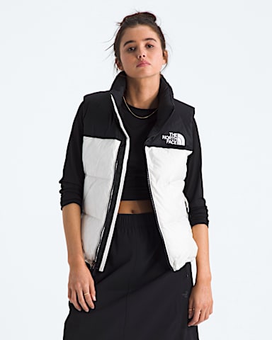 Veste 1996 Retro Nuptse pour femmes TNF Blanc duneNoir TNFDuvet recycl HERO
