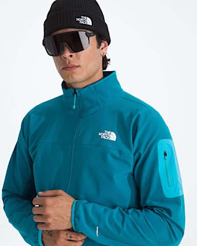 Manteau Tek Approach pour hommes TNF Bleu CrepusculeBleu Meridien HERO3