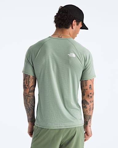 Mens Sunriser ShortSleeve TNF Slate Moss BACK