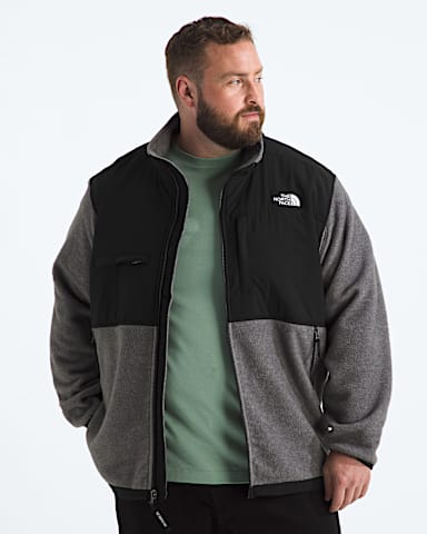 Veste Big Retro Denali pour hommes TNF Bruyere Gris Moyen TNFNoir TNF HERO