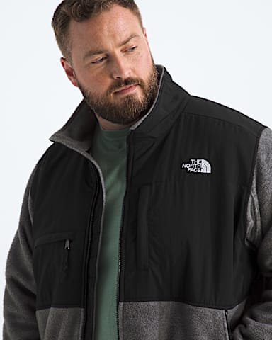 Veste Big Retro Denali pour hommes TNF Bruyere Gris Moyen TNFNoir TNF HERO3