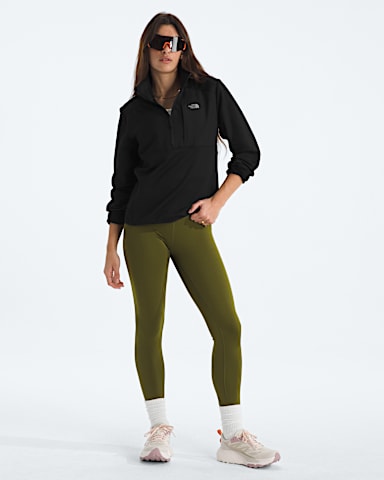 Womens TNF Performance Fleece Zip TNF TNF Black HERO2