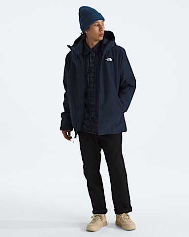 Mens Carto Mono Triclimate Hooded Jacket TNF Summit Navy HERO2