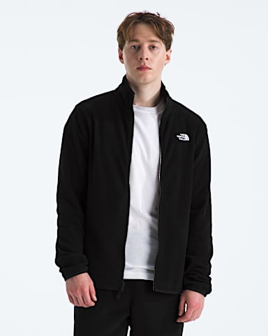 Mens Glacier Fleece Jacket TNF TNF Black HERO
