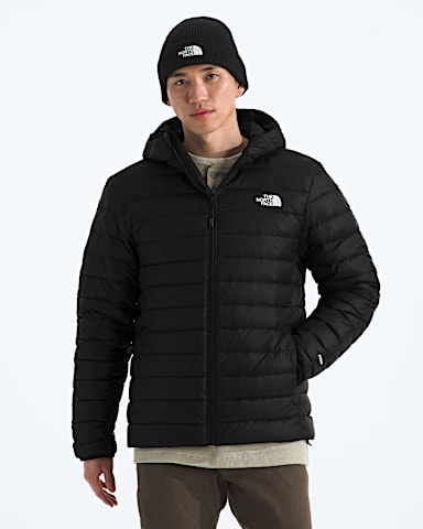 Manteau  capuchon en duvet classique pour hommes TNF Noir TNF HERO