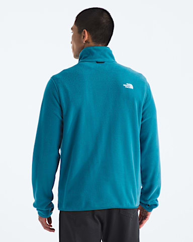 Mens Glacier Fleece Jacket TNF Dusk Blue BACK