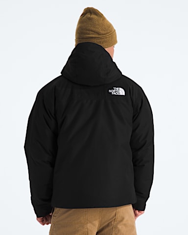 Mens Mountain Down Jacket TNF TNF Black BACK