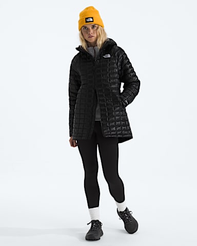 Womens THERMOBALL Hooded Parka TNF TNF Black HERO2