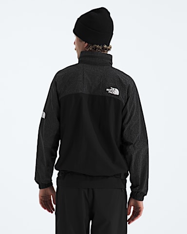 Mens HKe Utility Wind Jacket TNF TNF Black BACK